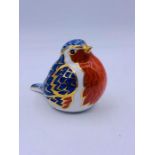 Royal Crown Derby robin (H7cm W10cm)