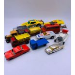 A collection of Diecast cars