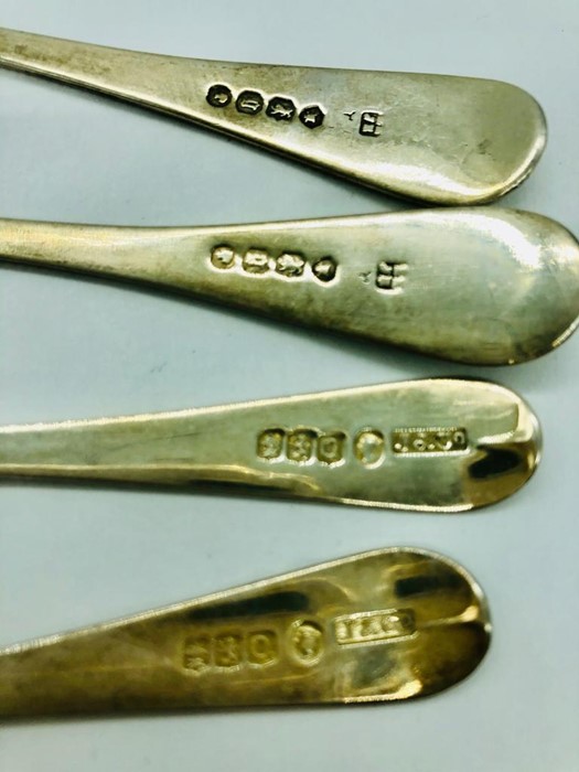 Two Pairs of Silver teaspoons - Image 3 of 3