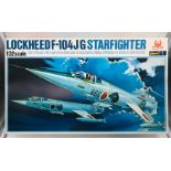 A boxed Lockheed F-104J/G Starfighter kit by Hasegawa F-104J/G