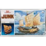 A boxed Imai Chinese junk sailing kesseL kitbB354-2000