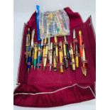 A Large Selection of Vintage Pens