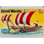 A boxed B287-1200 Imai Greek Warship 100BC in original box with sealed contents