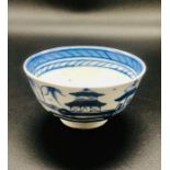 A Chinese Blue and White Tea Bowl C.1820