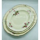 Three very pretty Alfred meakin platters of various sizes