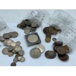 A Selection of UK coins to include various denominations, years and conditions.