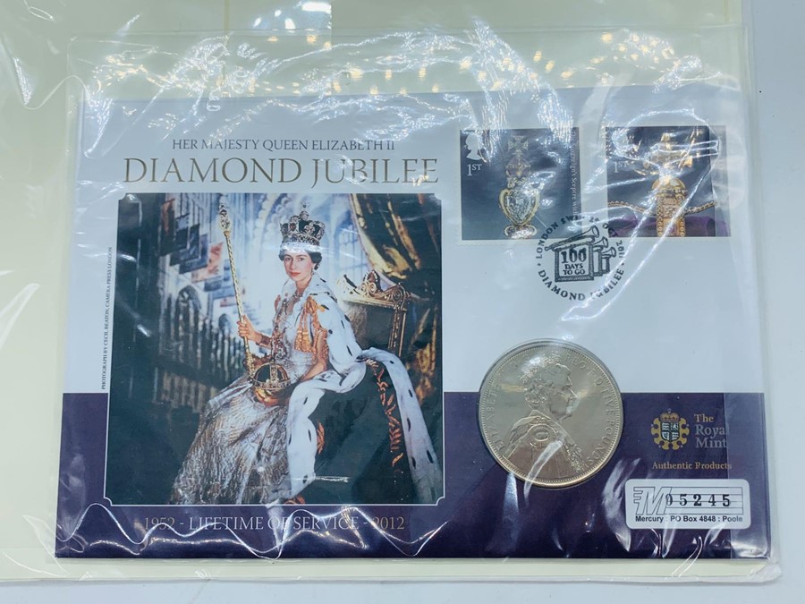 A Diamond Jubilee Coin Cover