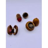 A Selection of Three items of Treen