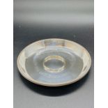 Silver plate with centre rim by Garrards London Panton Street (195g)