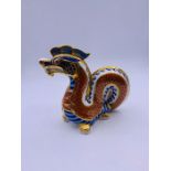 Royal Crown Derby dragon (H11cm W15cm)