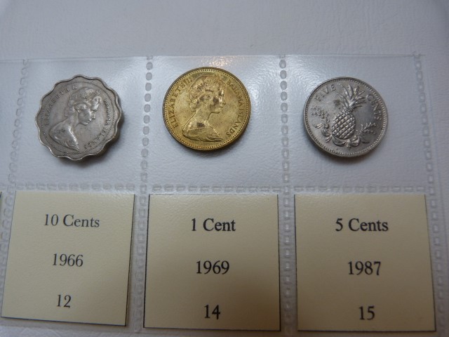 A selection of nineteen Bahamian coins from 1966 - Image 9 of 17