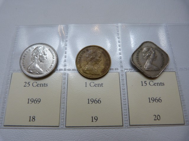 A selection of nineteen Bahamian coins from 1966 - Image 16 of 17