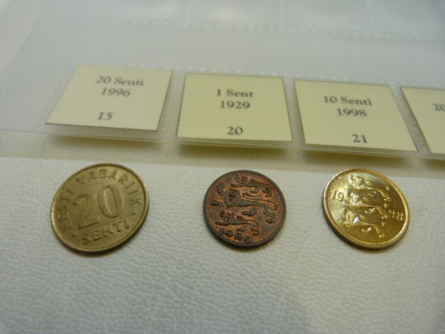 A selection of 32 coins from Estonia from 1929 onwards with various denominations, conditions and - Image 22 of 33