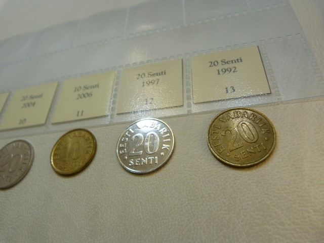 A selection of 32 coins from Estonia from 1929 onwards with various denominations, conditions and - Image 10 of 33