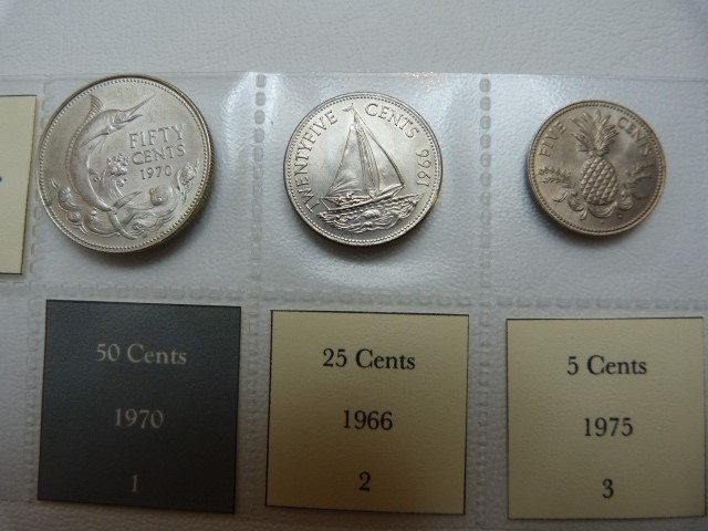 A selection of nineteen Bahamian coins from 1966 - Image 3 of 17