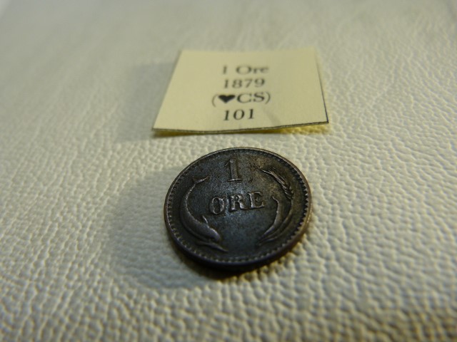 A I Ore 1879 Denmark coin (AEF) - Image 4 of 4