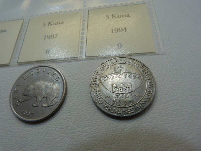 A selection of thirty coins from Croatia of various denominations from 1993 onwards - Image 6 of 30