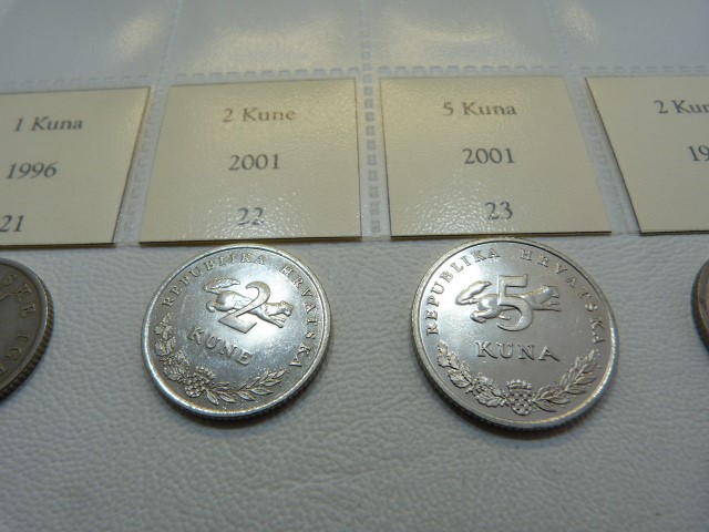 A selection of thirty coins from Croatia of various denominations from 1993 onwards - Image 29 of 30