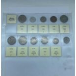 Eleven coins from the Republic of Yemen from 1964 onwards