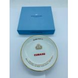 A Collectable Wedgwood Cunard Saucer