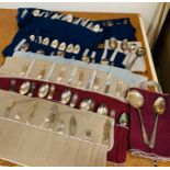 A Selection of silver plated cutlery