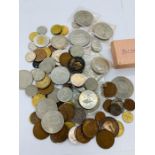 A selection of coins