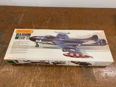 A boxed Matchbox Sea Venom 1-32 Faw-22 aircraft kit PK-506