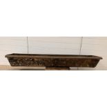 A Cast Iron Victorian Pig Trough (173cm x 36cm)