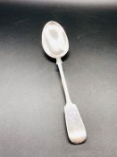 Silver Table Spoon Hallmark London 1885 Maker: George Maudsley Jackson Total Weight 80g