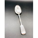 Silver Table Spoon Hallmark London 1885 Maker: George Maudsley Jackson Total Weight 80g