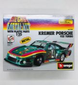 A boxed Diecast metal kit of a Kremer Porsche 935 turbo