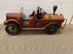 A Decorative Vintage Style Fire Engine(H28cm W70cm)