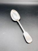 Silver Table Spoon Hallmark Exeter 1842 Maker William Rawlings Sobey Total Weight 79g.