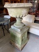 A Substantial Planter, probably Victorian in three parts.