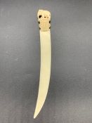 An Antique Ivory letter opener