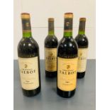 Four Bottles of Chateau Talbot 1981, Saint Julien