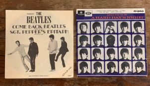 Special cutting from The LP Timeless, The Beatles 45's single and A Hard Days Night extended play