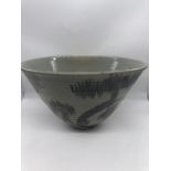 A Poh Chap Yeap (1927 - 2007) Large Bowl (D33cm H8cm)