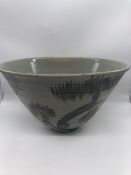 A Poh Chap Yeap (1927 - 2007) Large Bowl (D33cm H8cm)