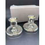 Concorde Memorabilia: A Boxed pair of Candlesticks (5.5cm H)