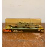 A boxed Dinky Mk1 Corvette ship 671