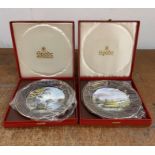 Two Boxed Limited Edition Spode Fishing Series Plates