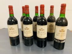 Seven Bottles of Les Forts de Latour 1981