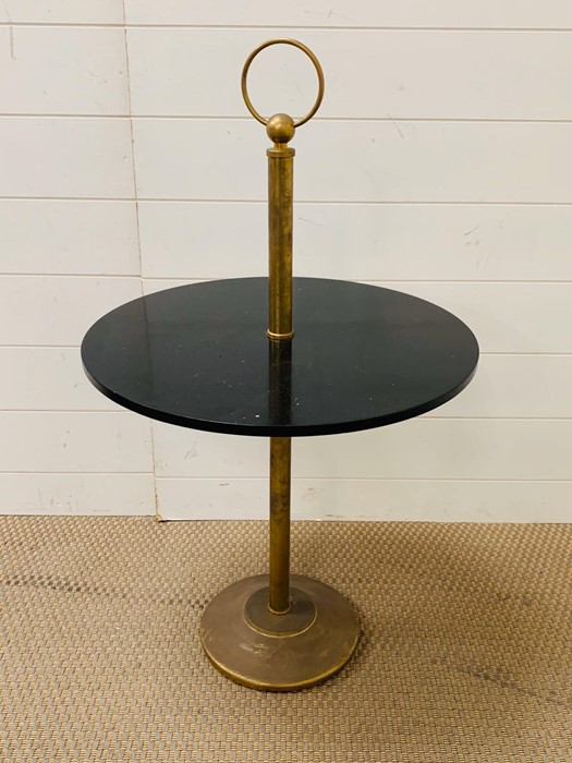 A 1970's Italian Circular Side Table (H50cm)