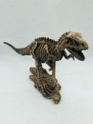 A T Rex figure.