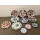 A Collection of Vintage and Antique plates to include Masons Ironstone, Royal Doulton etc.