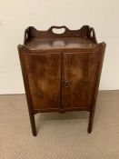 A 19th Century Mahogany Night Commode (H69cm D40cm W49cm)