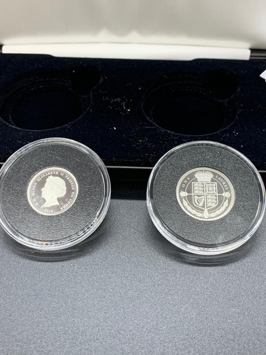 Jubilee Mint The 2019 400th Anniversary Fine Platinum Proof Laurel and Half Laurel proof coin - Image 2 of 3