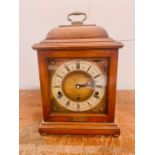 A 1940's Elliott of London eight day Westminster chime bracket clock (with key)