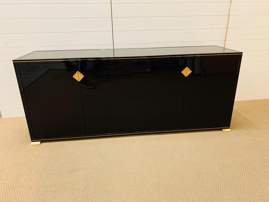 French sideboard by Pierre Vandel for Vandel 1970's 175 cm L x 45 cm D x 72 cm H